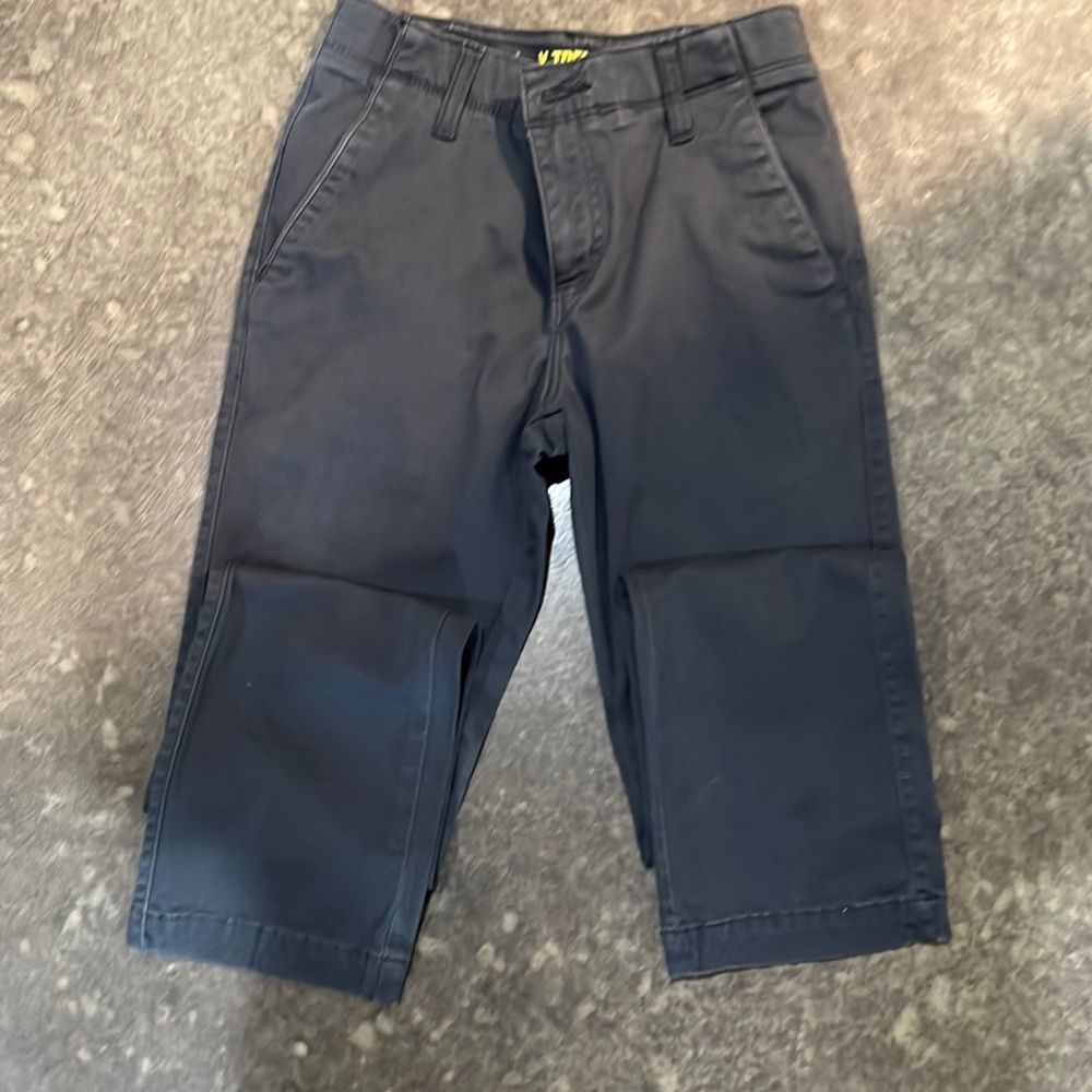 Boys dark grey pants 14 slim